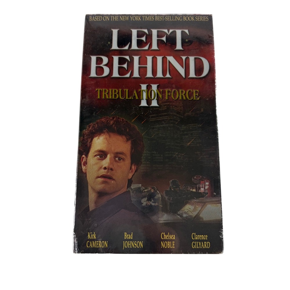 Left Behind II Tribulation Force VHS Kirk Cameron Cloud Ten Pictures New Sealed‎
